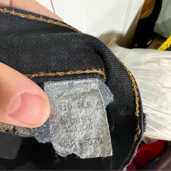 J Brand 910 Black Jeans Size 30 - Picture 4 of 8